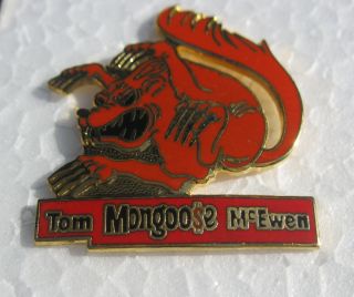 Tom McEwen Mongoose Vintage NHRA Racing Pin