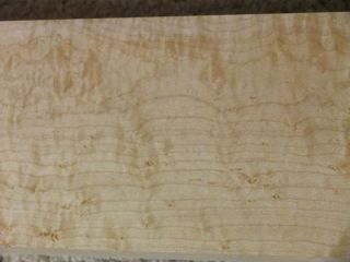 Highly Figured LONG Curly Birdseye Maple Board Wood Lumber 4 1 4 X96
