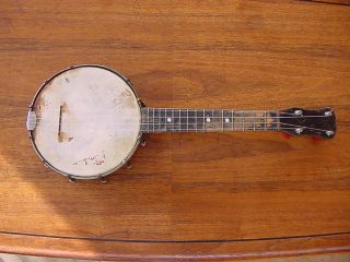Vintage Maybell Slingerland Uke Banjo Uke 1920s