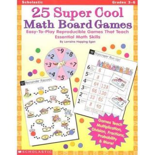 New 25 Super Cool Math Board Games Egan Lorraine Hop 0590378724