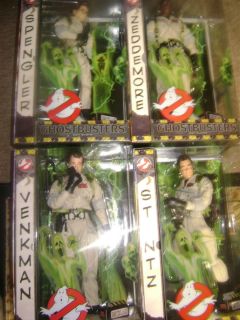 Matty Ghostbusters 12 1 6 Deluxe Set Lot 4 Winston Egon Venkman Stanz