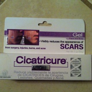 Box Cicatricure Scar Gel Cicatrices Net 1oz Similar to Mederma