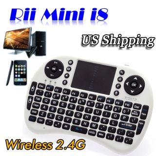 Mini i8 Wireless Keyboard Touchpad Google TV Box Media Control AU Sto
