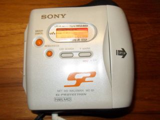 Sony Net MD Walkman MZ S1 Portable Minidisc Recorder Player Tested