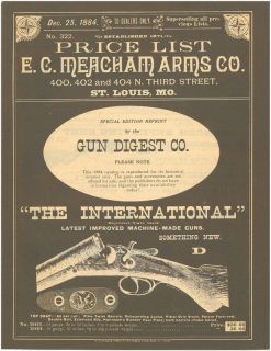 Meacham Arms Price List by Gun Digest Catalogs Co