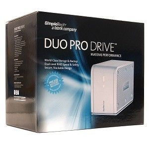 New Duo Pro Drive 3 5 USB 2 0 RAID Enclosure Dual Bay
