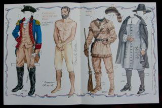 Colonial American Man A Paper Doll by Norma Lu Meehan