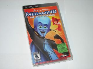 Megamind The Blue Defender Sony PSP New SEALED 752919481660