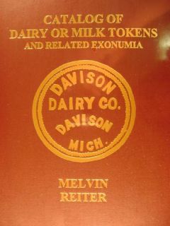  of Dairy Milk Tokens Related Exonumia Huge NEW Book by Melvin Reiter
