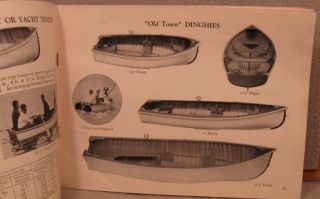 Old Town Canoes Boats Catalog 1940s