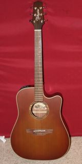 Takamine ETN10CTBS Acoustic Electric Guitar with Hardshell Case, Like