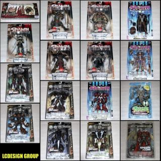 McFarlanes Spawn Action Figure Collection   NEW. Comic hero action