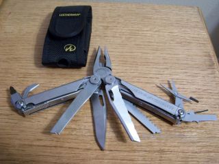 New Leatherman Wave Multi Tool and Case