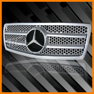 95 96 97 98 99 Mercedes Benz W140 S500 S420 Chrome Grille Grill Logo
