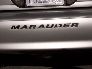 Mercury Marauder Rear Bumper Decal Insert
