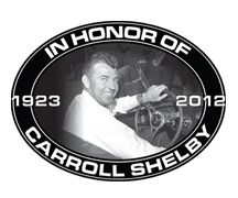 Carroll Shelby Memorial Decal Ford 427 Mustang Tribute GT 500 GT 350