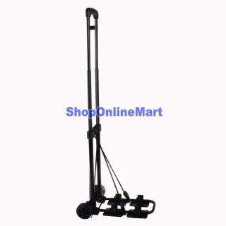 Meritline portable luggage cart for business, travel, recreation, or
