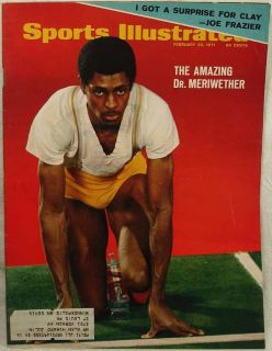 Sports Illustrated Feb 22 1971 Running Dr Meriwether