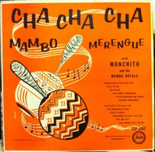 Monchito Cha Cha Mambo Merengue LP VG FLP 1202 Vinyl Boogaloo RARE