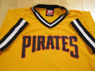Super Vtg Pittsburgh Pirates Jersey Shirt MLB Baseball Small