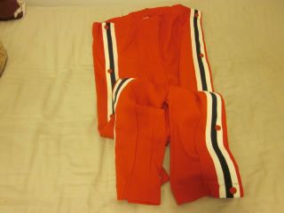 Mid 1970s Memphis Pros ABA Game Used Warm Up Pants