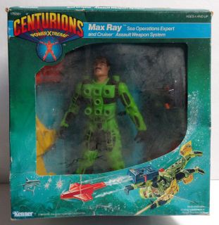 Vintage 1986 Kenner Centurions Max Ray Action Figure