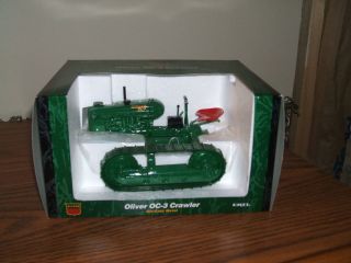 Agco White Oliver Farm Toy Tractor OC 3 Crawler Ertl