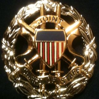 US Joint Chiefs of Staff Badge Shiny Finish Full Size
