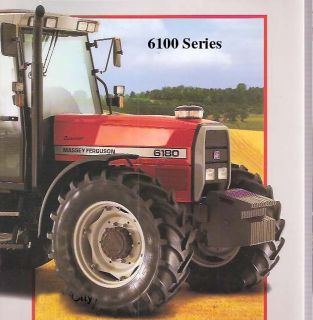 Massey Ferguson 6100 Tractor Service Operator Manual MF 6110 6120 6130