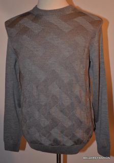 245 Hugo Boss Black Label Marston Gray Sweater Size M