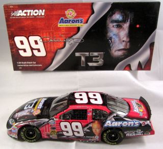 2003 Michael Waltrip 99 Aarons Rent Terminator 3 T3 by Action