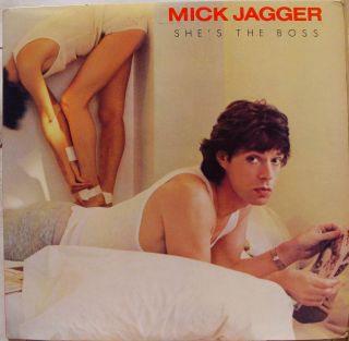 Mick Jagger Shes The Boss LP VG Promo 39940 Masterdisk Vinyl 1985