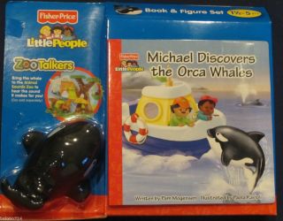 Michael Discovers the Orca Whales Little People Zoo Talkers Book