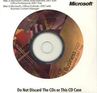 New Microsoft Office Small Business 2007