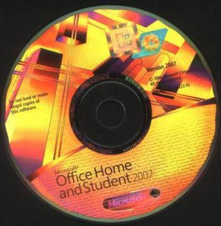 Microsoft Office Home and Student 2007 Full Commercial Retail CD Key