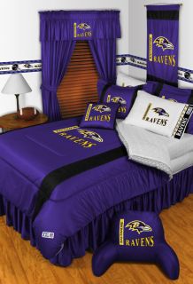 Baltimore Ravens Twin Full Queen Comforter Bed Sets