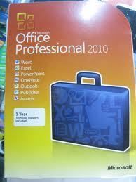 Microsoft Office Professional 2010 Retail Version