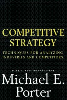 Competitors by Michael E Porter 1998 Hardcover Michael E Porter