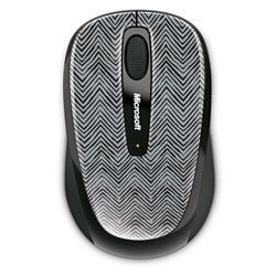 Microsoft Wireless Mobile Mouse 3500 GMF 00083 Silver Pattern