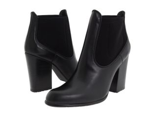 Auth Stuart Weitzman Held Black Butter Calf Leather Ankle Boots New
