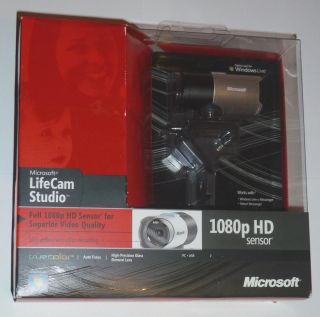 Microsoft LifeCam Studio Full HD Sensor 1080p Q2F 00001 Webcam NEW