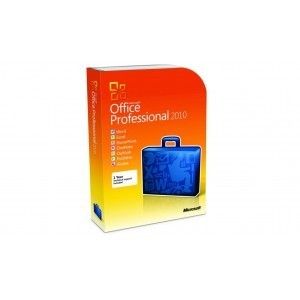 Microsoft Office 2010 Professional    Licensed for 1 User 2 PCs Boxed