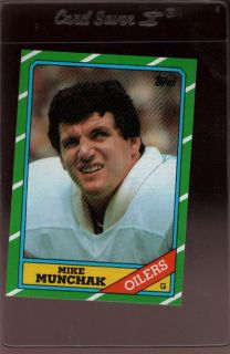 1986 Topps 356 Mike Munchak Mint 595664