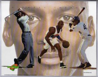 1996 Michael Jordan 8 x 10 Golf Basketball Baseball Bulls White Sox