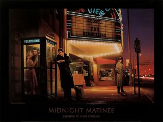Midnight Matinee Poster Chris Consani Full Size Print Elvis Marilyn