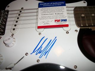RARE Mick Taylor Signed Rolling Stones Guitar Certified by PSA DNA