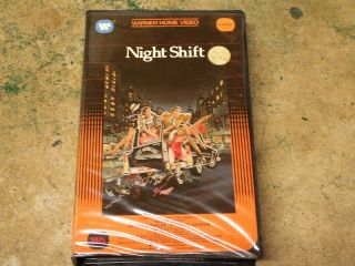 Night Shift VHS Henry Winkler Michael Keaton Clean