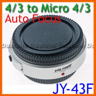 JY 43F Four Thirds to Micro 4 3 Lens Adapter for Olympus MMF 1