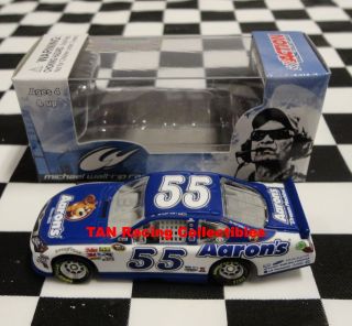 Michael Waltrip 2012 Lionel Action 55 Aarons Toyota 1 64 Free SHIP