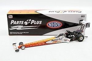 2011 Clay Millican Parts Plus NHRA Top Fuel Dragster 1 24 Auto World